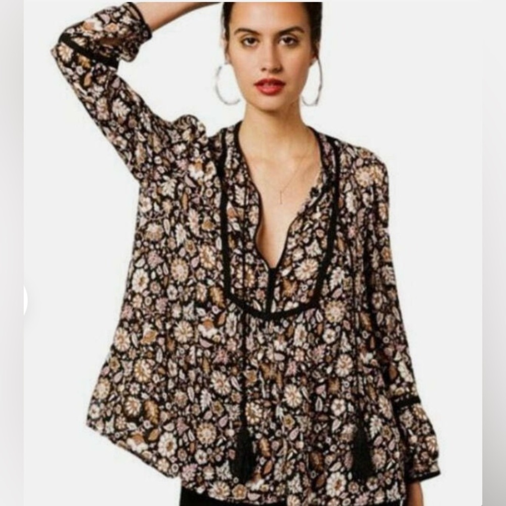 A.L.C. Silk Blouse Size 8